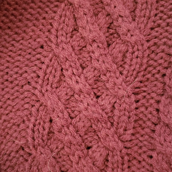 Express wool blend cable knit cardigan - Picture 2 of 5